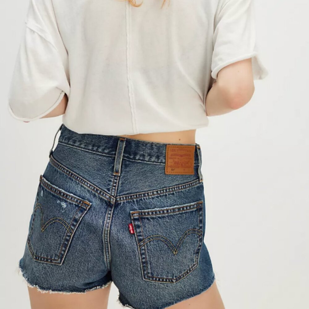 Levi’s 501 High-Rise Denim Shorts